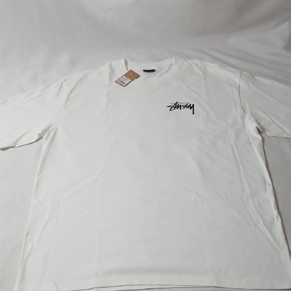 Stussy White Short Sleeve Tee